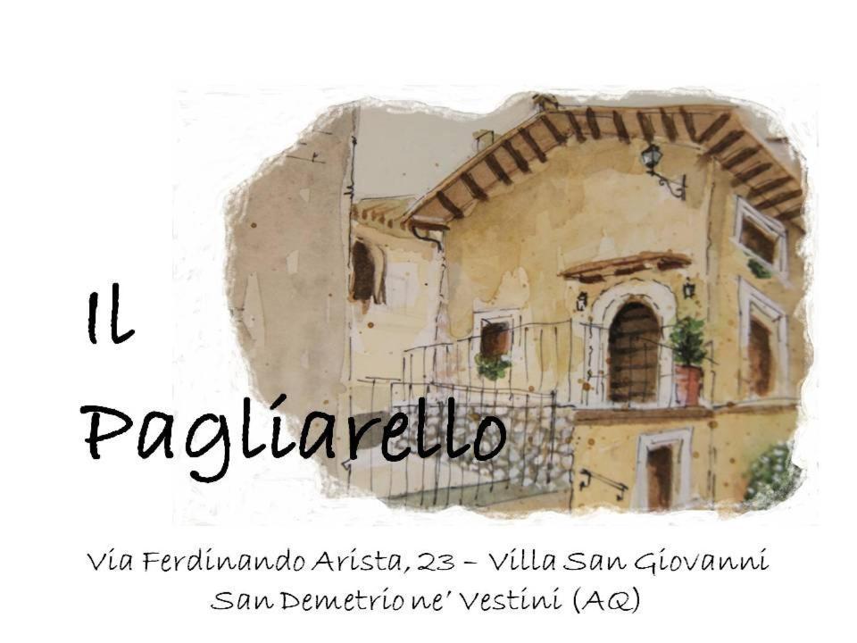 Il Pagliarello Di Villa San Giovanni San Demetrio ne' Vestini Eksteriør bilde